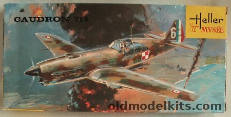 Heller 1/72 Caudron 714 (C-714), L096 plastic model kit